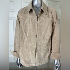 CJ Banks Womens Size X  14W Jacket Lightweight Blue Microfiber Casual NEW W Tags